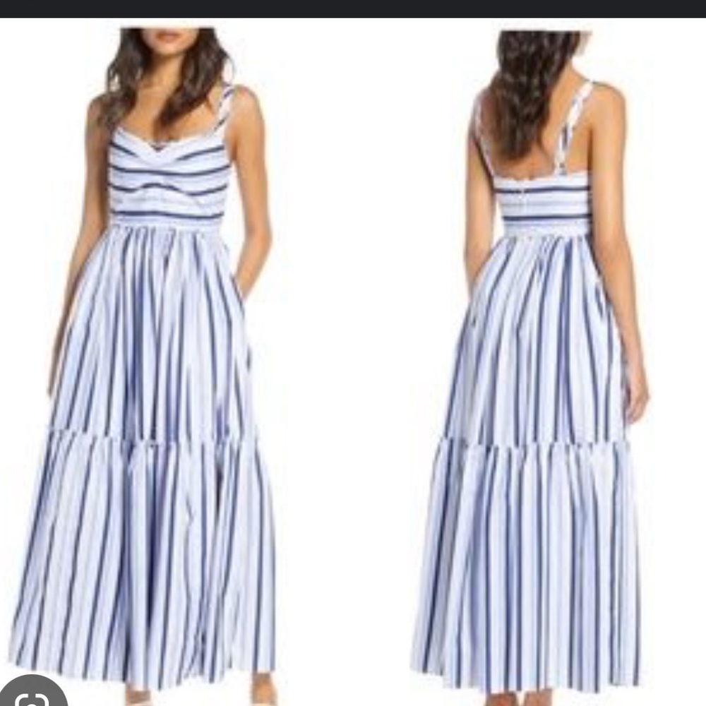 J CREW TIERED MAXI DRESS